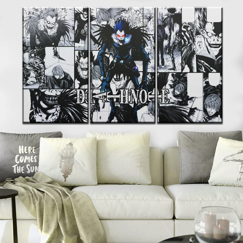 Настенная картина на холсте декоративная рамка для гостиной 1 шт. аниме Death Note с HD