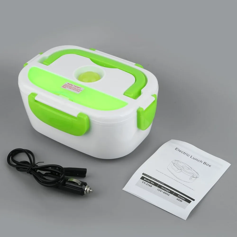 Портативный многофункциональный Электрический Подогрев автомобиля Plug Ланч бокс