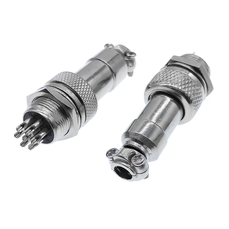 7/1" GX12 авиации круговой разъем 2 Pin 3pin 4pin 5pin 6pin 7pin с разъемом «папа» и муфтовый стыковочный переводник 12 мм DF12 M12