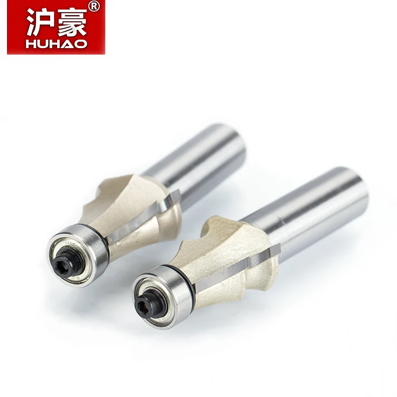 HUHAO 1 шт. 1/2 &quot1/4&quot хвостовик для рисования лески фрезерный станок с подшипником