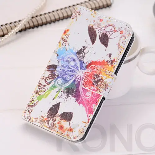 Color Butterfly Модный кожаный чехол-книжка бумажник чехол для samsung Galaxy J1 мини J105F Prime S8 плюс S6 S7 край A3 A5 J3 J5 J7 S3 S4 - Цвет: Color Butterfly