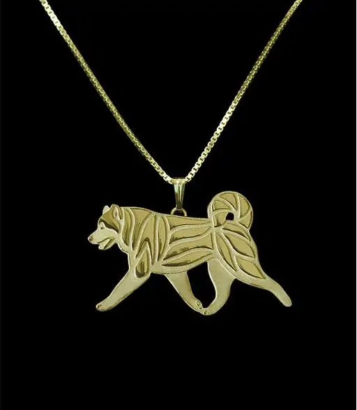 Прямая поставка-ожерелье из аляски с маламутом | Украшения и аксессуары