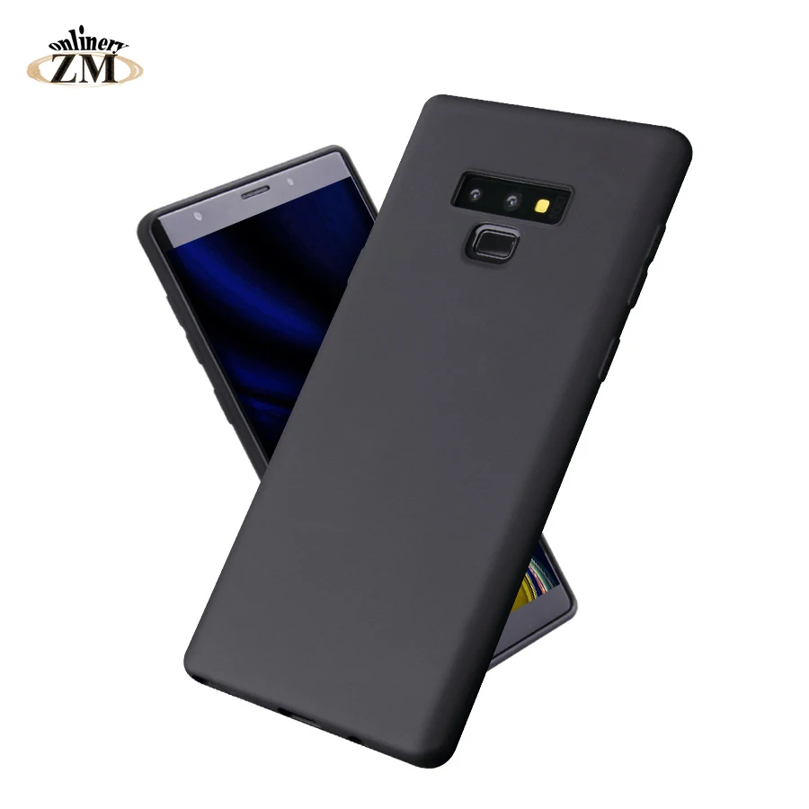 Матовый Мягкий термополиуретан обложка чехол для samsung galaxy note 9 8 S9 S8 плюс плотная J3