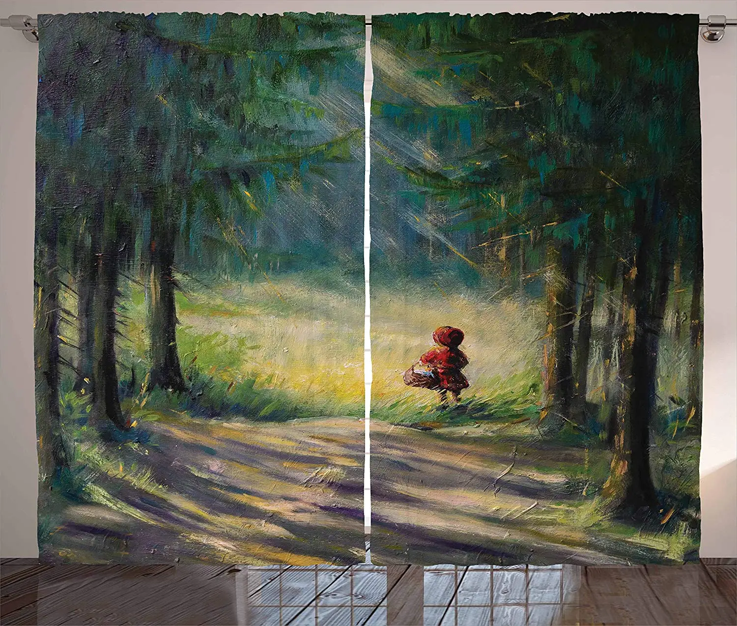 Детские занавески акварельные древняя традиционная история иллюстрация девушка