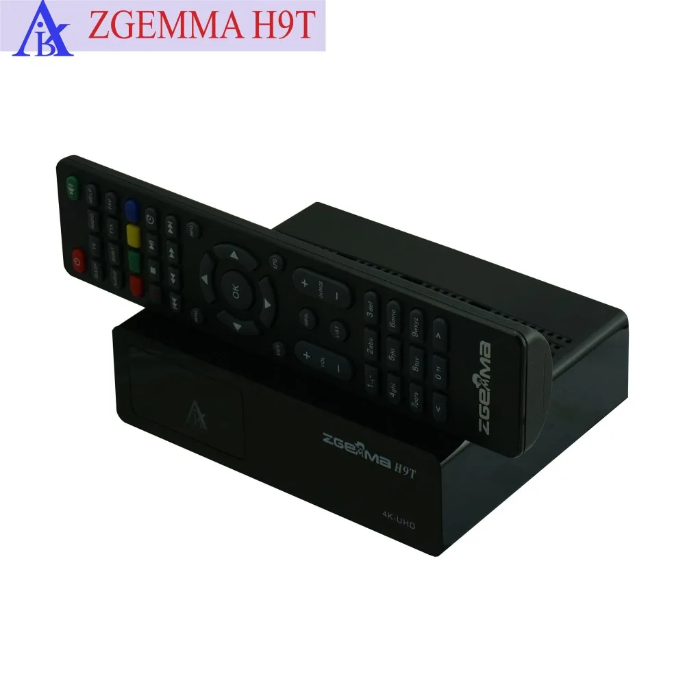 2 шт./лот ZGEMMA H9T 4K UHD TV Box Linux OS E2 H.265/HEVC QT Stalker Multistream с гибридным кабельным тюнером|linux