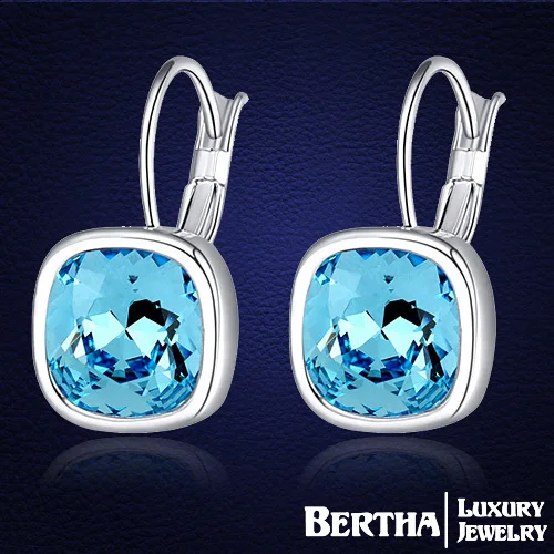 Фантастические кубические брендовые массивные серьги для женщин сделанные с