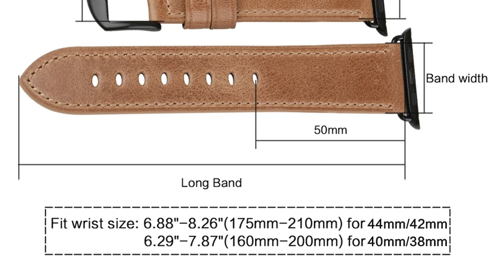 MAIKES для Apple Watch ремешок 44 мм 40 мм аксессуары для часов браслеты из натуральной кожи iwatch полосы 42 мм 38 мм серия 5 4 3 2 1