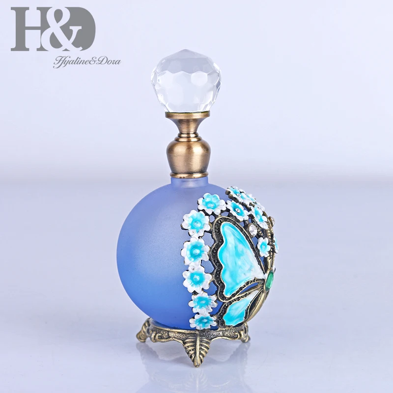 H& D старину пустая многоразовая бутылка для духов стеклянная бутылка для эфирного масла домашнее свадебное украшение подарки для женщин/девочек(10 видов
