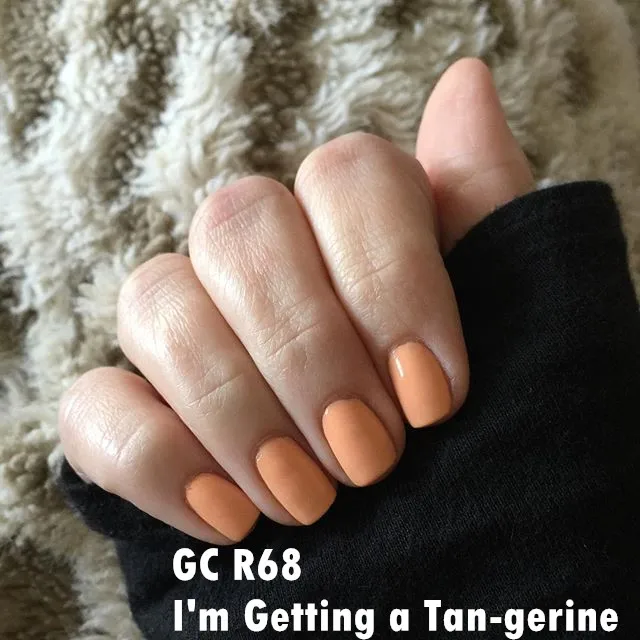 Гель-лак для ногтей гибридные ногти Soak-Off Vernis Полупостоянный УФ верхнее покрытие для ногтей все для маникюра Гель-лак - Цвет: R68