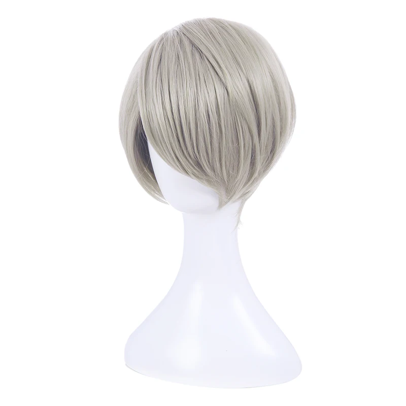 ROLECOS Anime Yuri! Головной убор для косплея on Ice Victor Nikiforov Синтетический волос 25 см/9 84