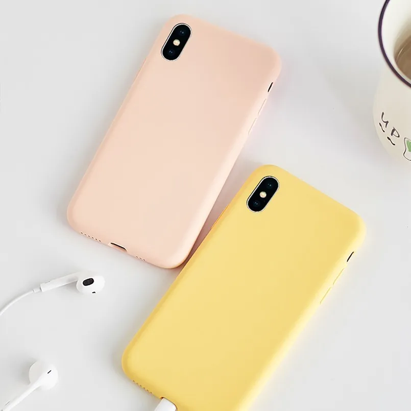 Защитный чехол для iPhone X XR XS Max модный жидкий силиконовый накладка 6 6s 7 8 Plus тонкий