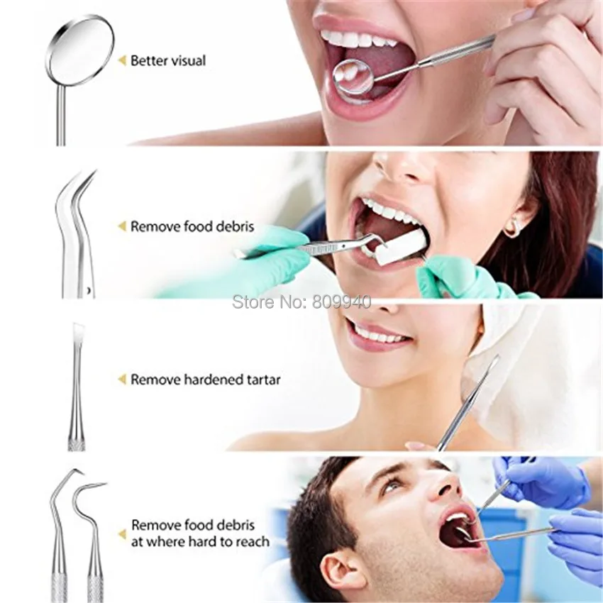 Набор стоматологических инструментов из нержавеющей стали набор для резьбы по