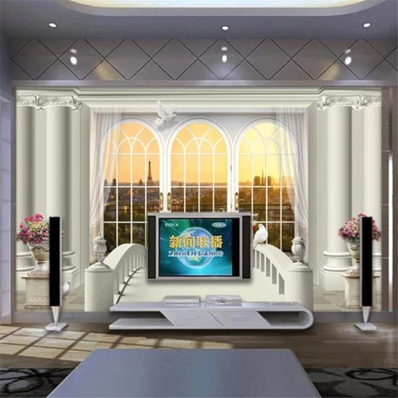 Обои wellyu для гостиной спальни фона телевизора декоративные 3D обои | Обустройство