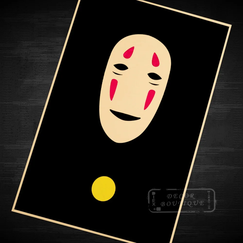 Нисекои отаку обнимает тело Хаяо Миядзаки унесенный спиралью Японский ретро