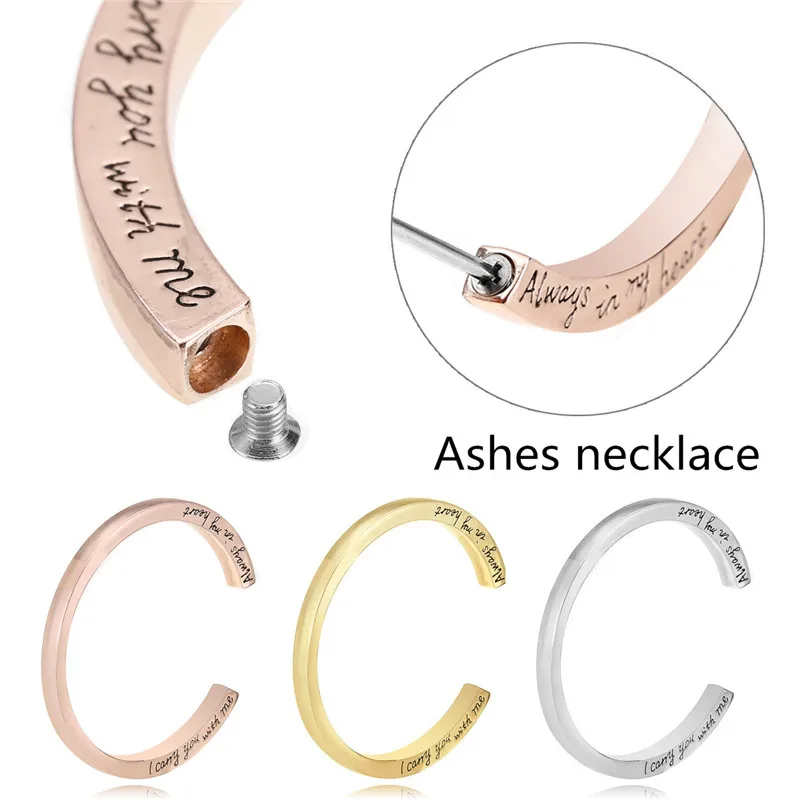 Мемориальный браслет кремационная урна винтажный из сплава с гравировкой