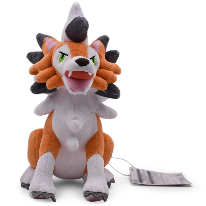 Сидя Lycanroc плюшевая игрушка Мягкий чучело прекрасный подарок, кукла сбора