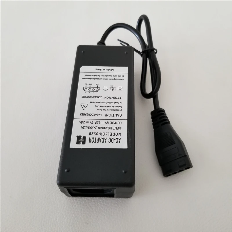 Адаптер питания переменного тока 12 В + 5 2 А для 4 контактного жесткого диска HDD