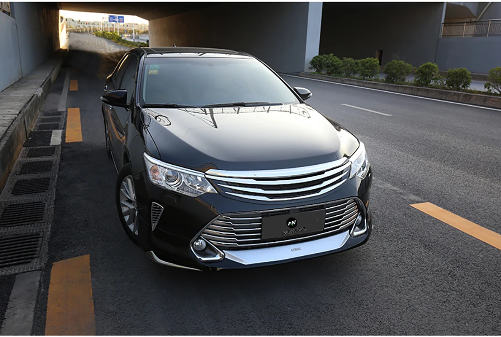 AITWATT для Toyota Camry Авто хромированная решетка из АБС-пластика Модифицированная передняя решетка блестящая Передняя Центральная сетка грили автостайлинг