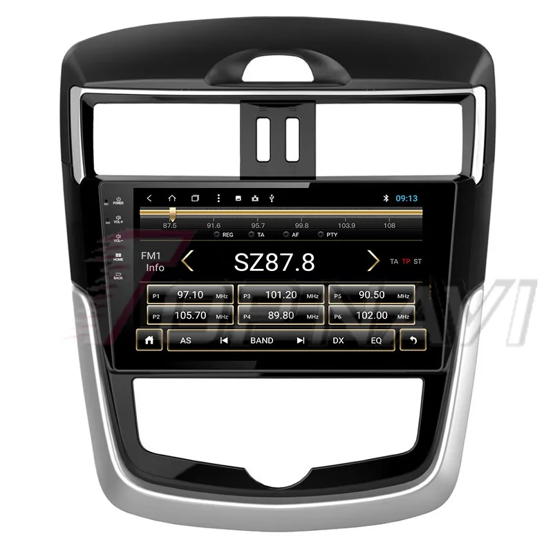 Автонавигация для Nissan Tiida 2016 Android 8 1 9 дюймов головное устройство Topnavi