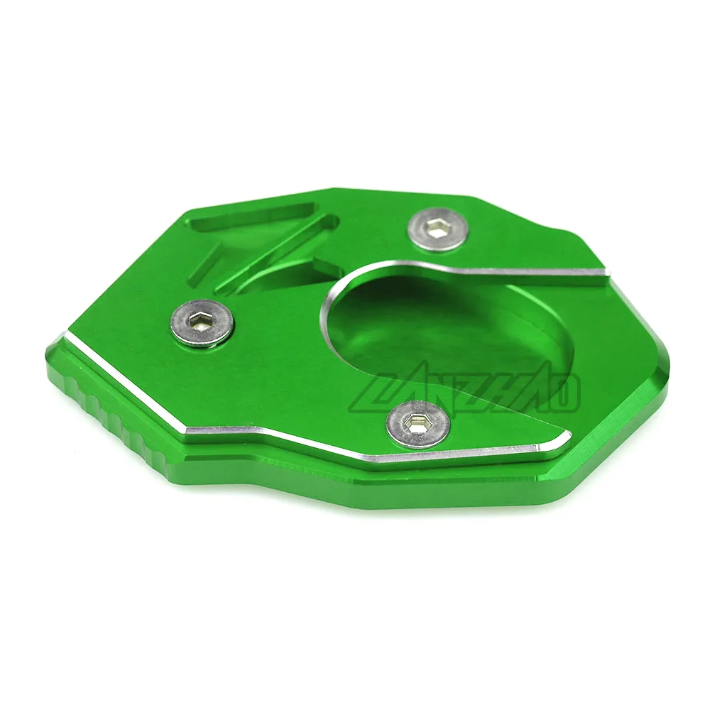 CNC алюминиевая боковая подставка для мотоцикла увеличенная Kawasaki Z900 Z650 Z1000 ER6N NINJA250