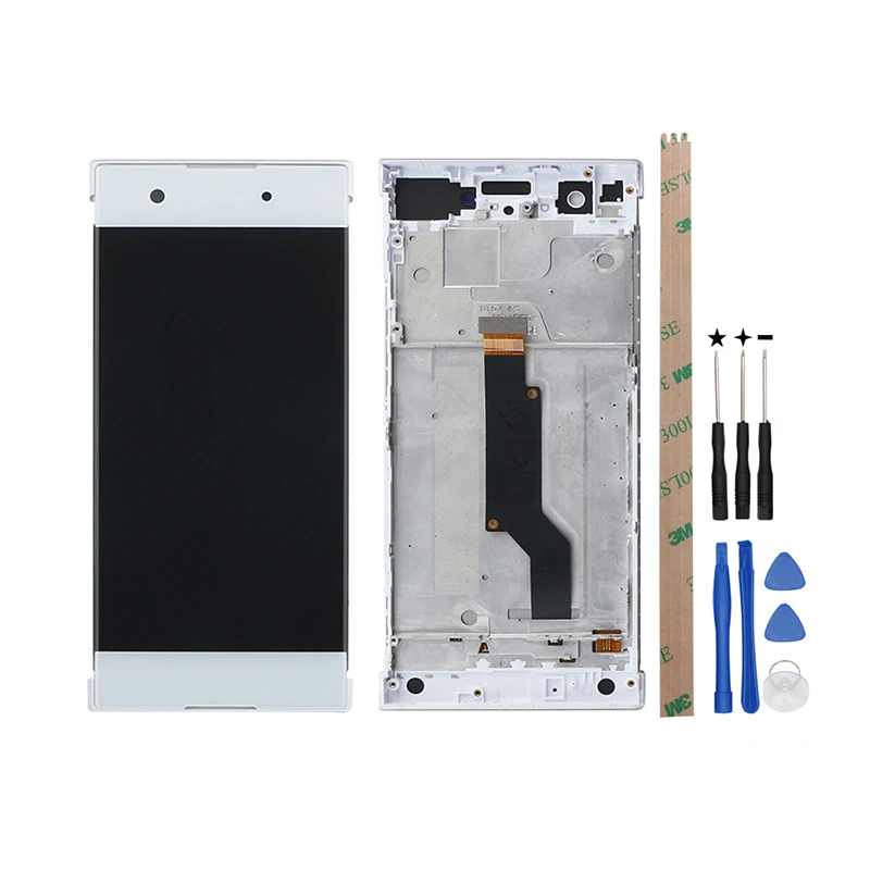 Alesser для sony Xperia XA1 G3121 G3125 G3112 G3116 ЖК-дисплей и сенсорный экран с рамкой в сборе