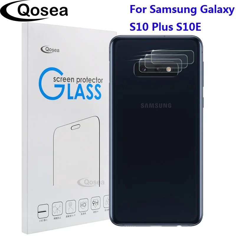 (3 шт) Закаленное стекло для samsung Galaxy S10 Plus S10E объектив камеры протектор экрана 9H