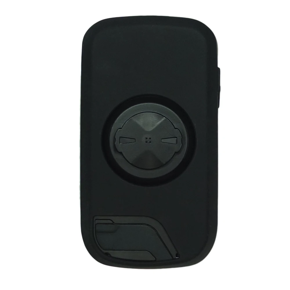 Кронштейн для крепления на руль велосипедного компьютера 31 8 мм черный + защитный