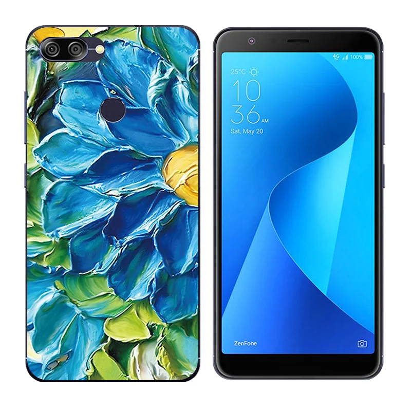 Для ASUS Zenfone Max Plus M1 Чехлы TPU Const печать ZB570TL X018D X018DC Силиконовая задняя крышка |