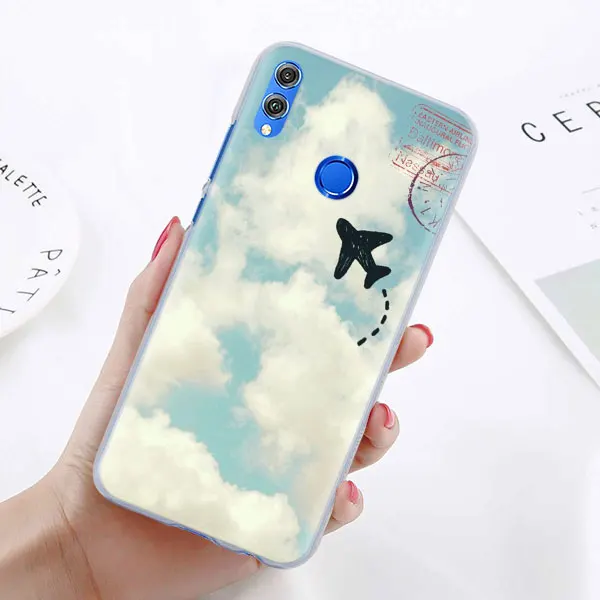 08 Карта мира путешествия планы чехол для телефона для Huawei Honor 9 10 Lite 20i 8X 8A Pro 8C 8 S Honor Play Y7 Y9 чехол Coque - Цвет: 08