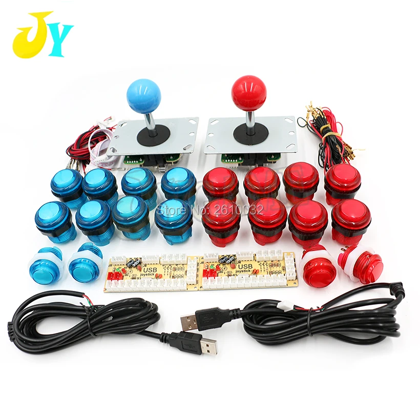 MAME Arcade DIY светодиодный комплект с нулевой задержкой USB энкодер для ПК аркадные