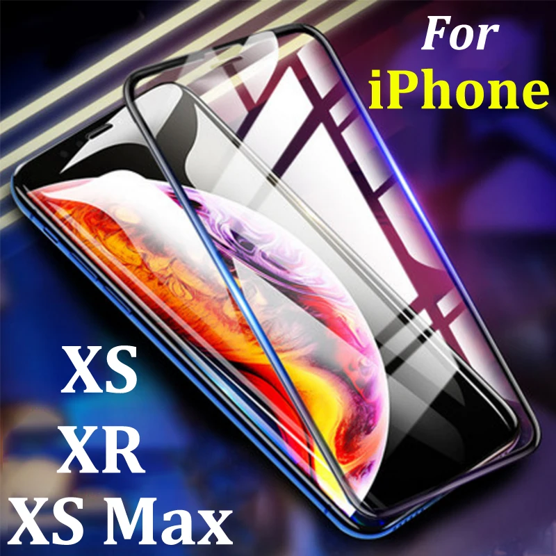 Защитное закаленное стекло для iphone XS Max защиты экрана Apple Phone XR X S R ip|Защитные