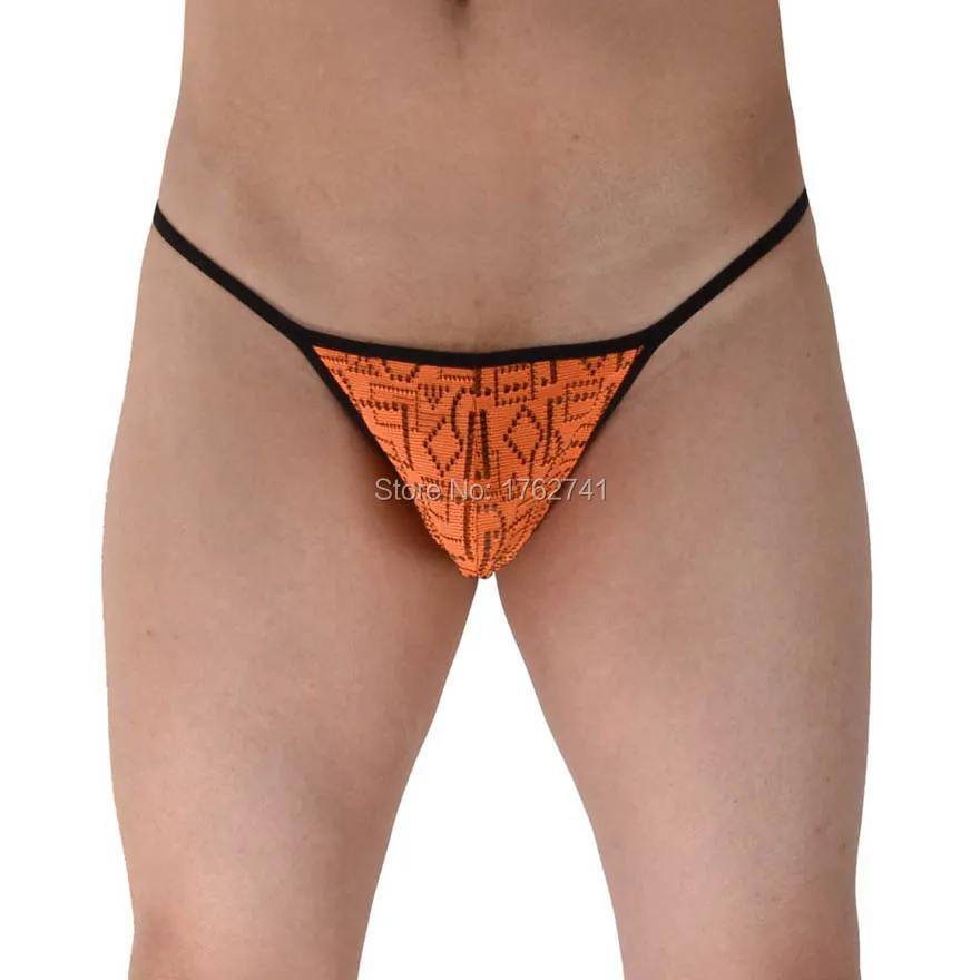 Мужские ажурные трусы бикини жаккардовое нижнее белье мини трусы|men bikini|mens bikini