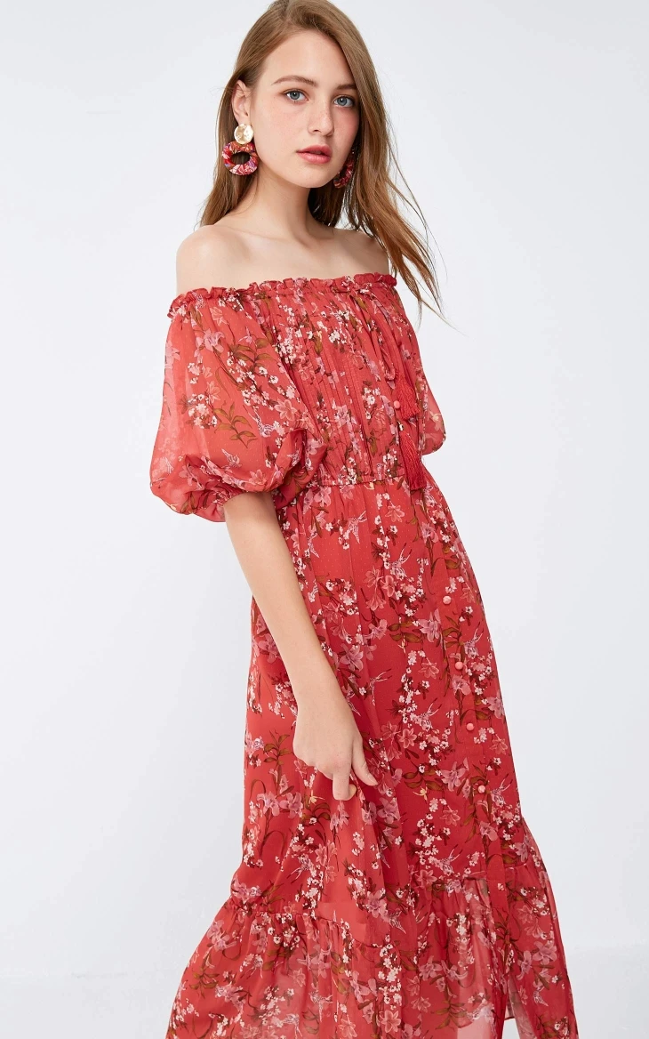 Платье с цветочным принтом Vero Moda | 31836Z515