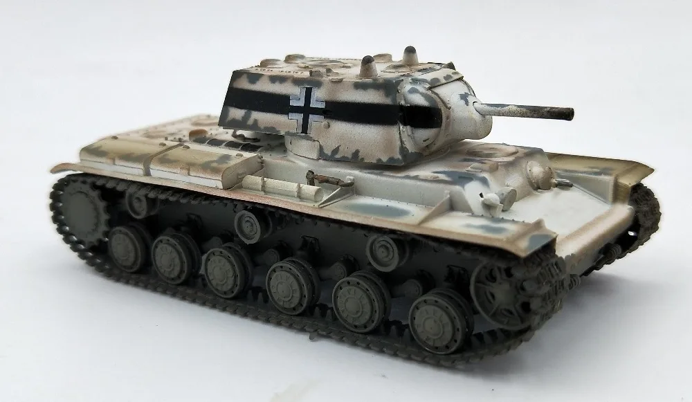 1: 72 Мировой войны II KV 1 тяжелый танк (захватили Германию) модель трубы 36278
