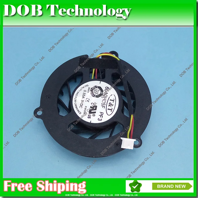 

CPU fan For MSI EX400 EX401 EX401X EX600 VR601 VR440 PR600 DFB450805M10T F675-CCW Laptop Cooling Fan