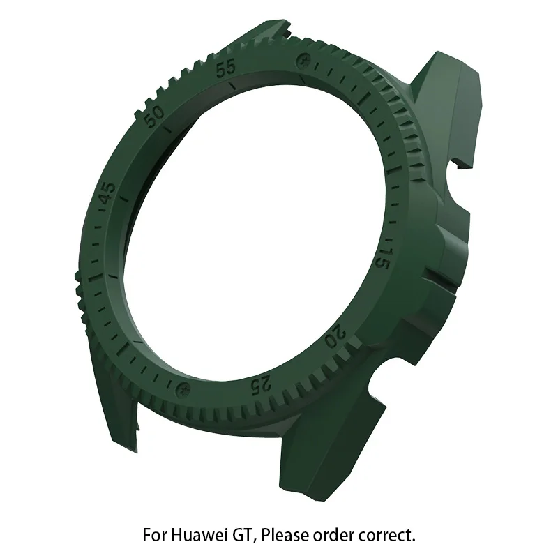 Чехлы для huawei watch GT Active, классические спортивные Чехлы, прочная броня, цветная защитная оболочка из поликарбоната, умные аксессуары SIKAI - Цвет: GT Cover green
