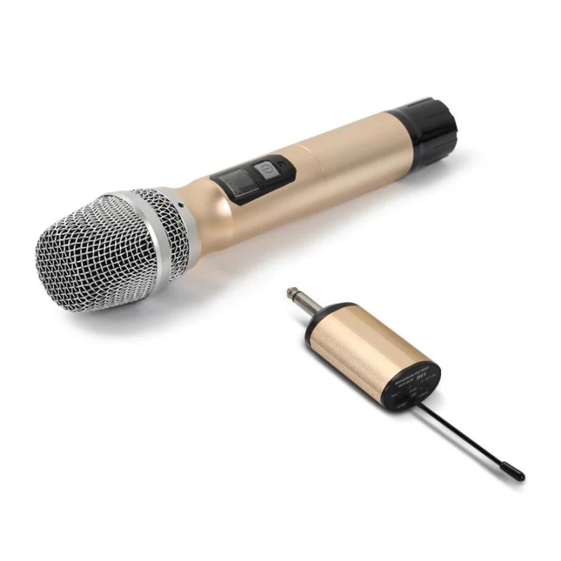 Беспроводные микрофоны Bolymic UHF профессиональный караоке мини с перезаряжаемым