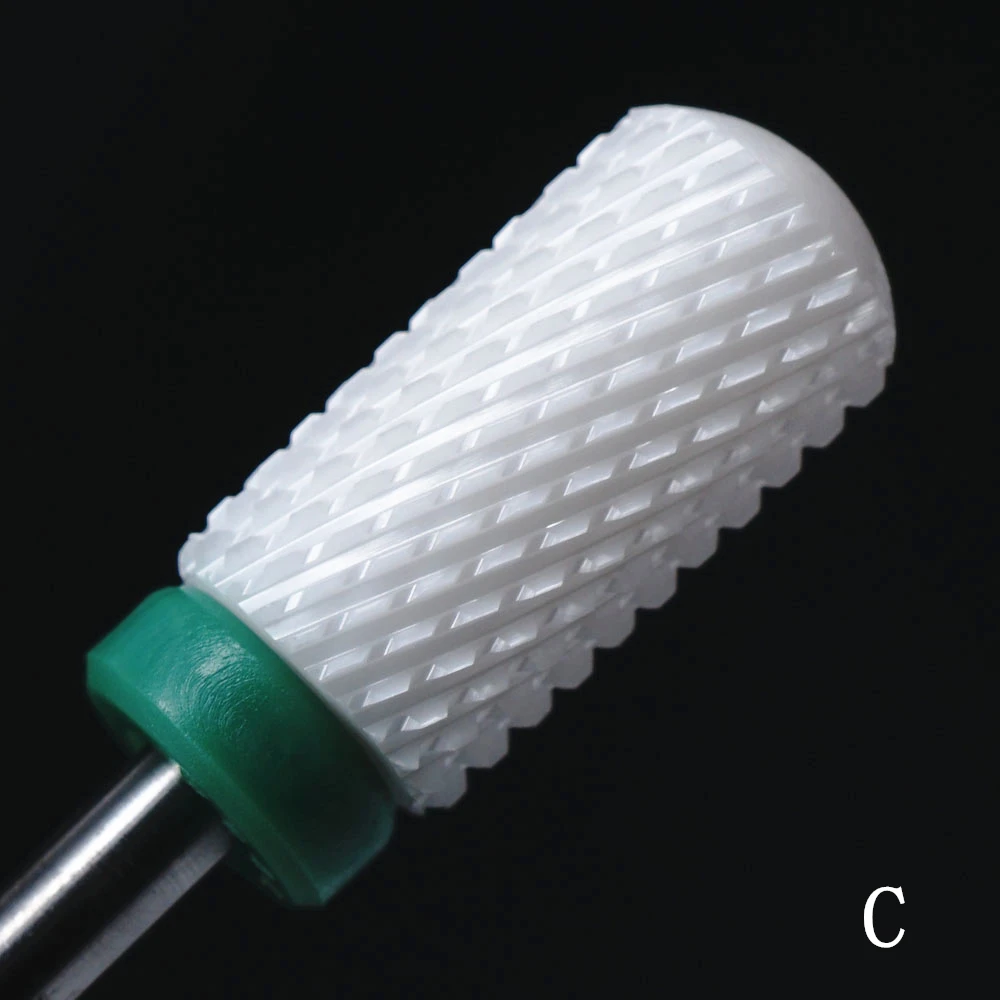 Ceramic Nozzle Nail Drill Bit Mill Cutter For Electric Manicure Machine Device Accessory Remove Acrylic Gel Polish | Красота и