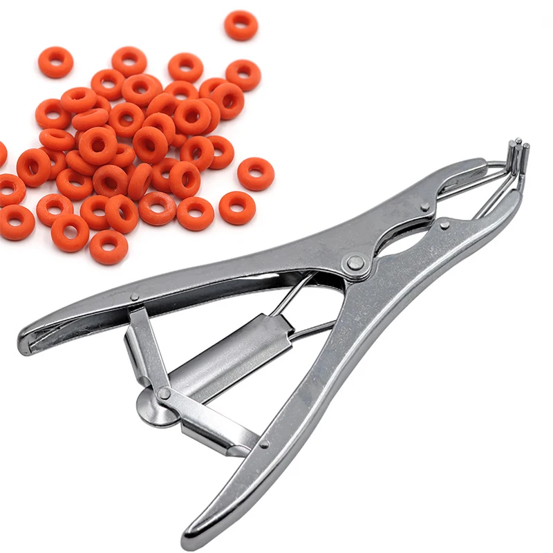 Ферма поросят Овцы хвост стыковочный зажим для Бескровной кастрации плоскогубцы