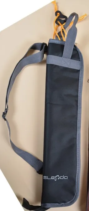 black Bolsa baquetas специальные водонепроницаемые Ударные Палочки сумка на одно плечо портативный клубный барабан Липкий Мешок стойки инструмент в форме молоточка пакет - Цвет: black