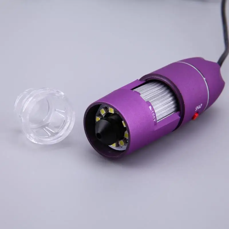USB цифровой микроскоп анализатор волос кожи детектор кожи головы OTG функция высокое разрешение кожи тестер Регулируемый 50X-500X