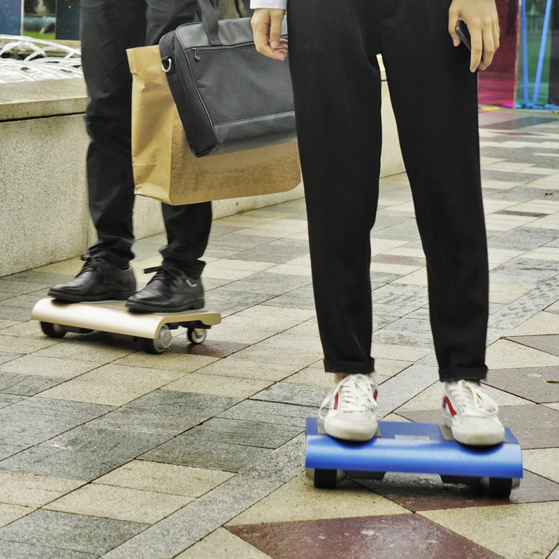 Портативный самокат Walk Car Pocket четыре колеса Электрический скейтборд ноутбук