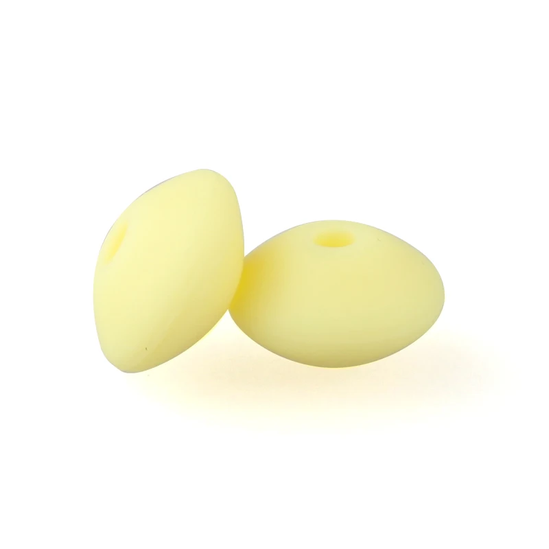 33 Cream Yellow KEEP& GROW, 1000 шт, 12 мм, Abacus, силиконовые чечевицы, BPA бесплатно, Детские Бусы для прорезывания зубов, для самостоятельного изготовления ювелирных изделий, ожерелье, жемчуг, силикон - Цвет: 33 Cream Yellow