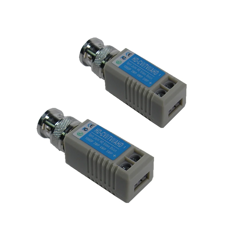 

Диапазон 200 м (660ft) для HD CVI/AHD/TVI Twisted BNC CCTV пассивные трансиверы UTP Balun BNC Cat5 CCTV UTP Видео Balun