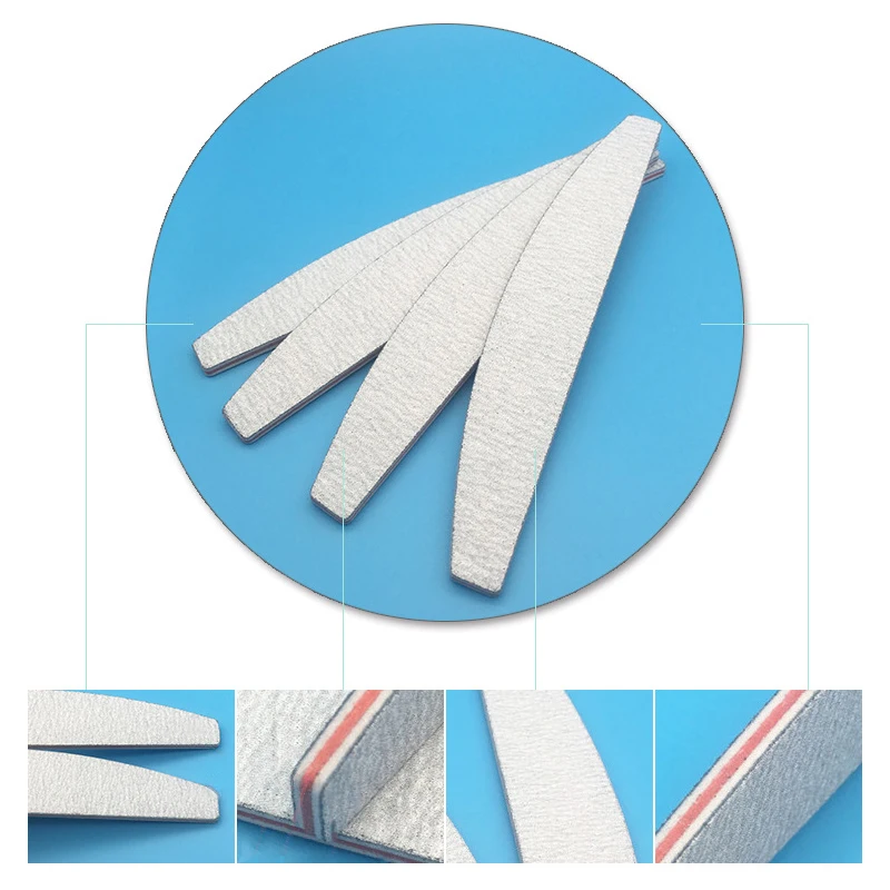 Профессиональный шлифовальный буфер 5 шт./лот пилка для ногтей 100/180 блоков