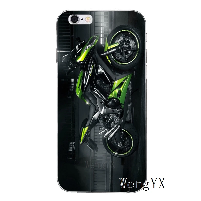 Kawasaki Ninja Zx R спортивный мотоцикл для samsung Galaxy Note 9 8 5 S10 S9 S8 S7 S6 edge Plus Lite S5 S4 S3 mini мягкий чехол для телефона