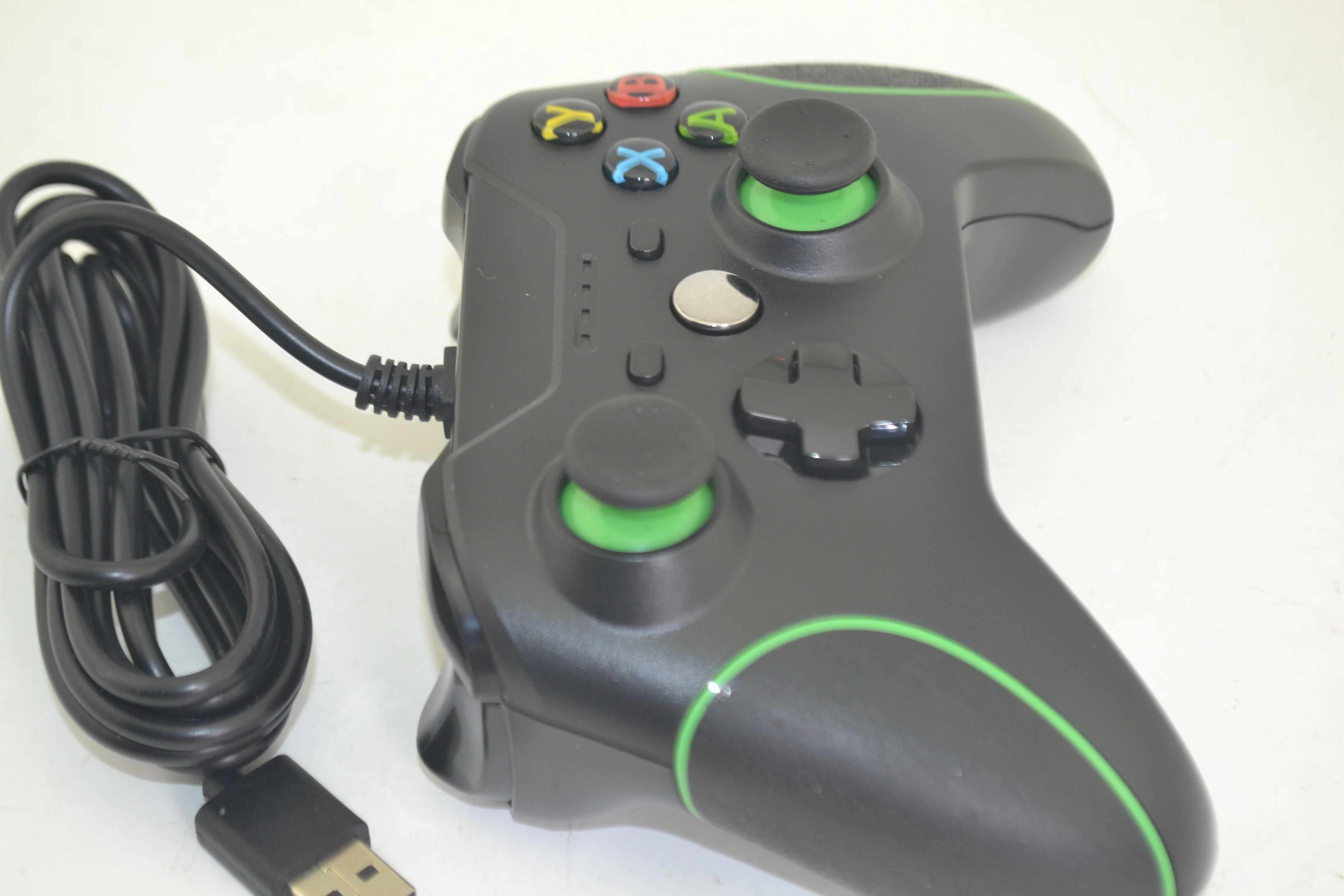 50 шт./партия проводной USB контроллер для Microsoft Xbox One геймпад Slim ПК Windows 7/8/10|Геймпады|