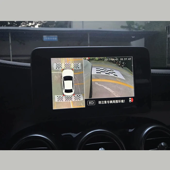 360 Degree Camera Car Parking Asisstance system Video Interface Kit For Mercedes Class A W176 Comand Audio 20 NTG 5.0 System