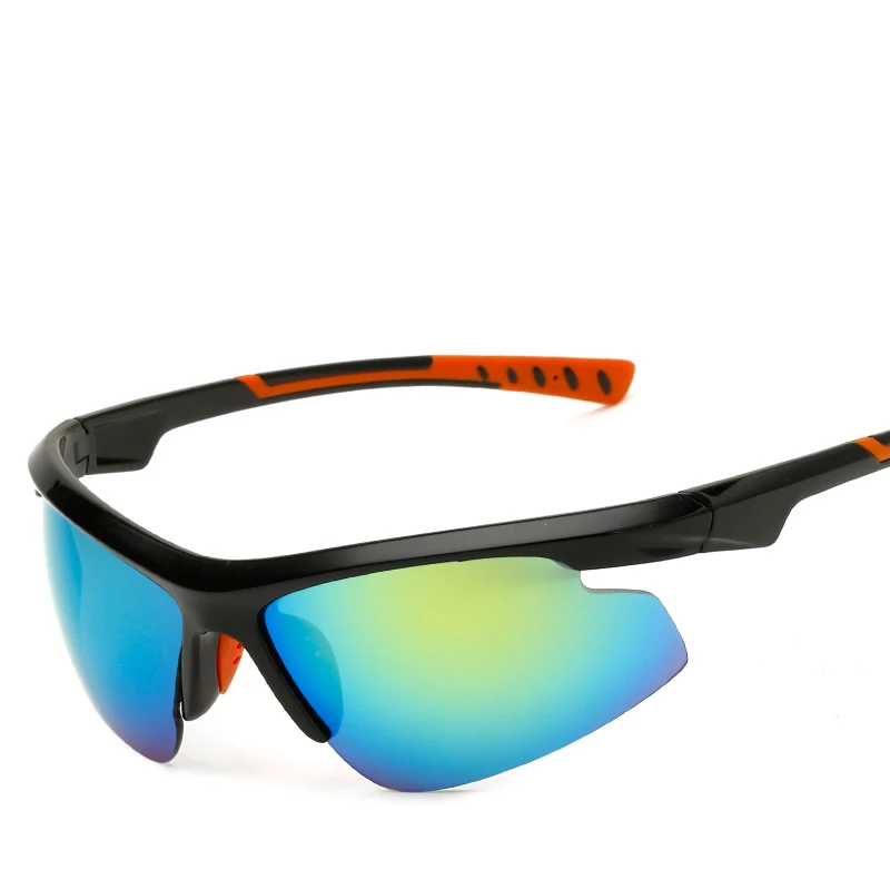 Новинка 2018 модные мужские поликарбонатные силиконовые солнцезащитные очки