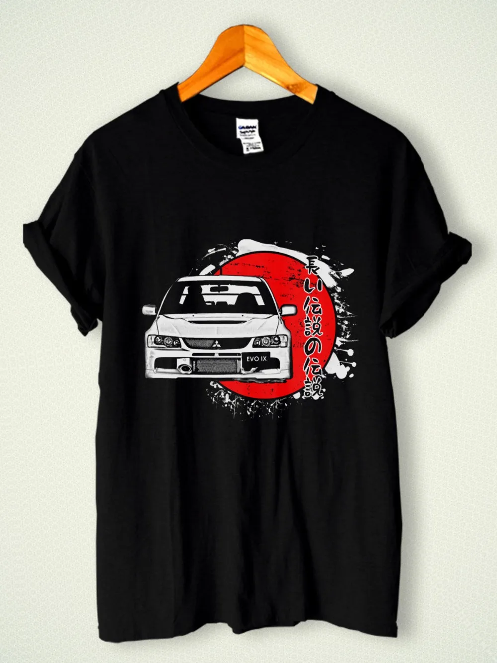 

New 4Mitsubishi Evo Lancer Japan Auto Sport Kanji Car T-Shirt S,M,L,XL,2XL,3XL2018 Fashion Brand Men's Short Sleeve Tee Shirts